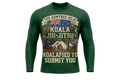The Gumtree Dojo Long Sleeve Rashguard (Green Edition)