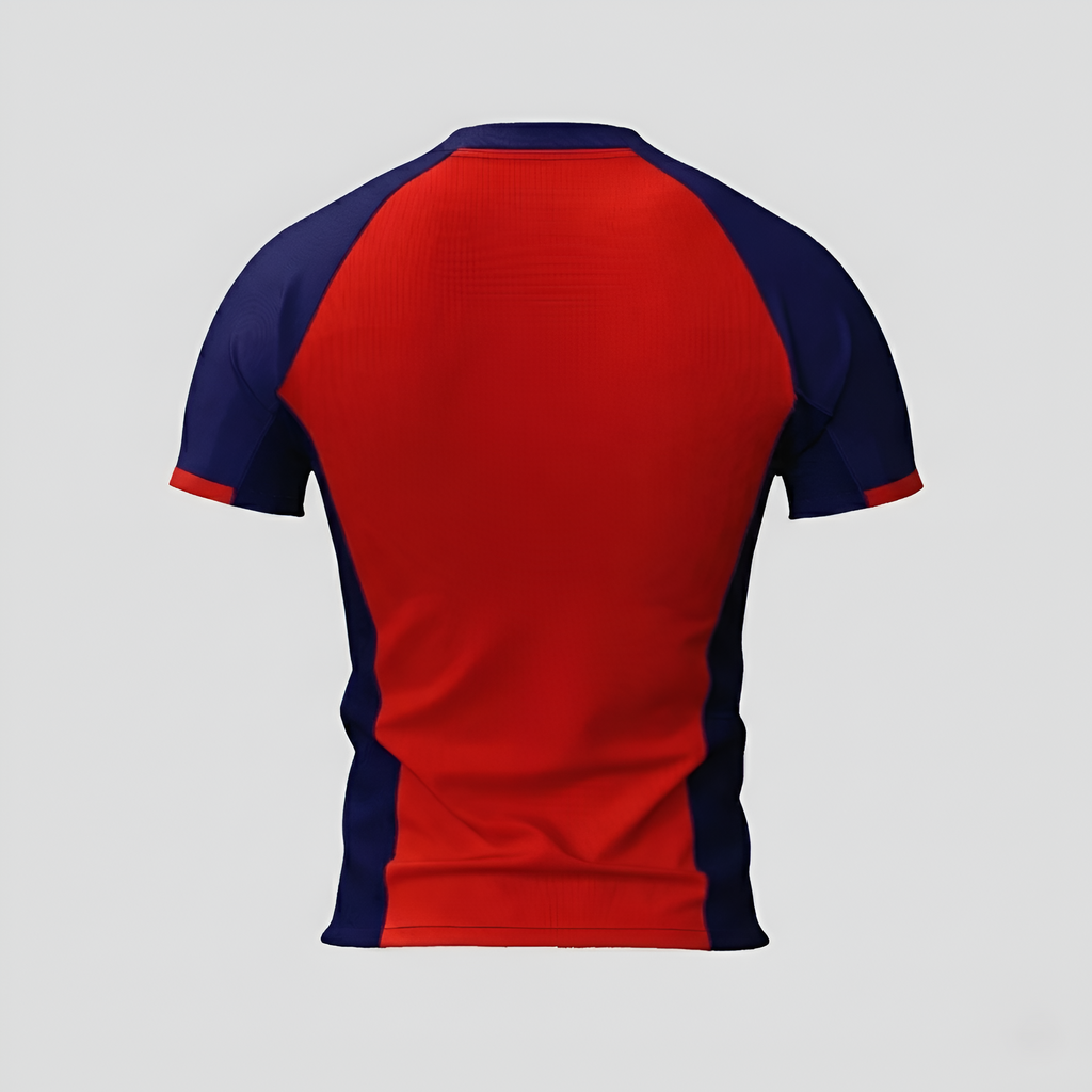 The "Koalafied" Classic Rashguard (Red/Navy)